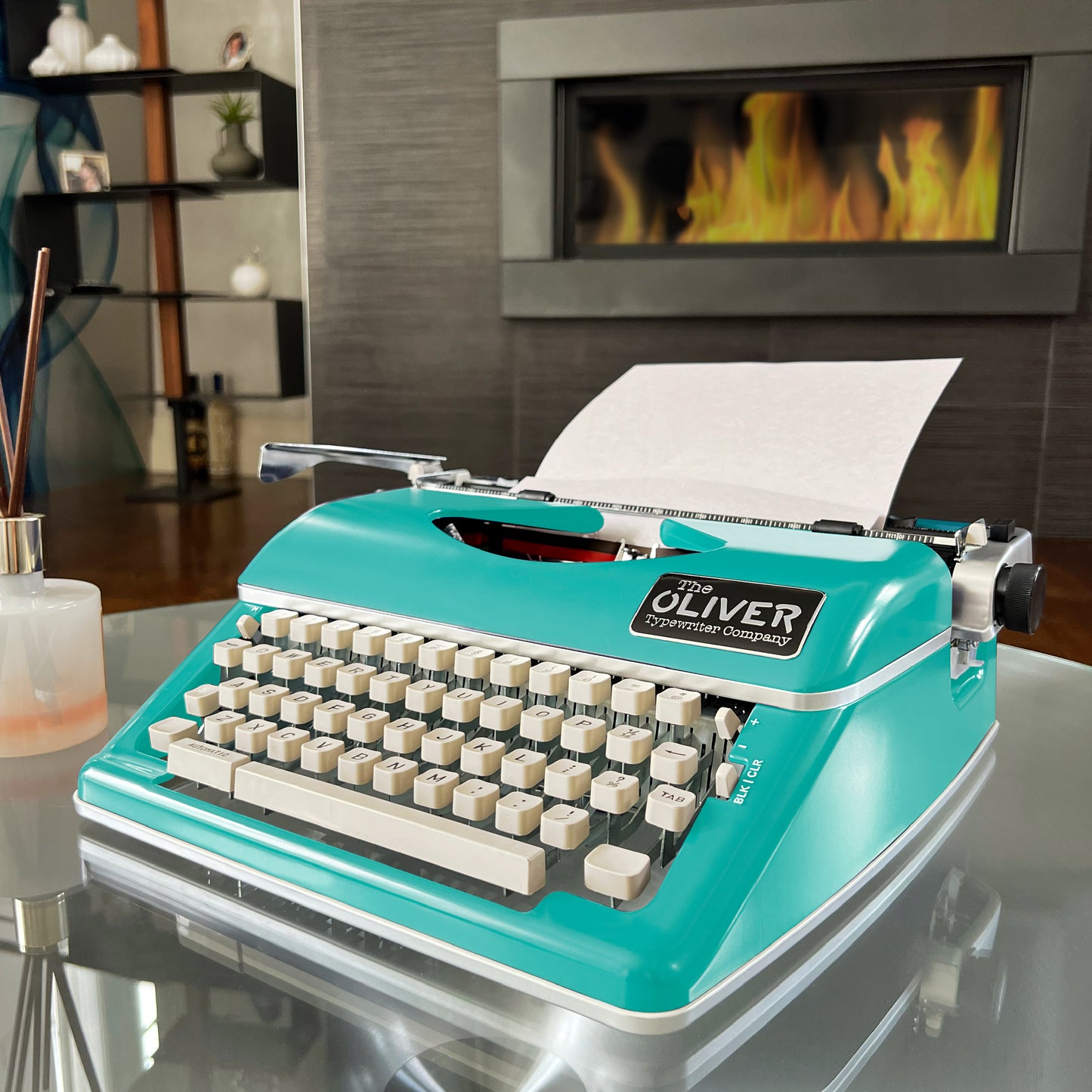 The Oliver Typewriter Company Timeless Manual Typewriter, Mint