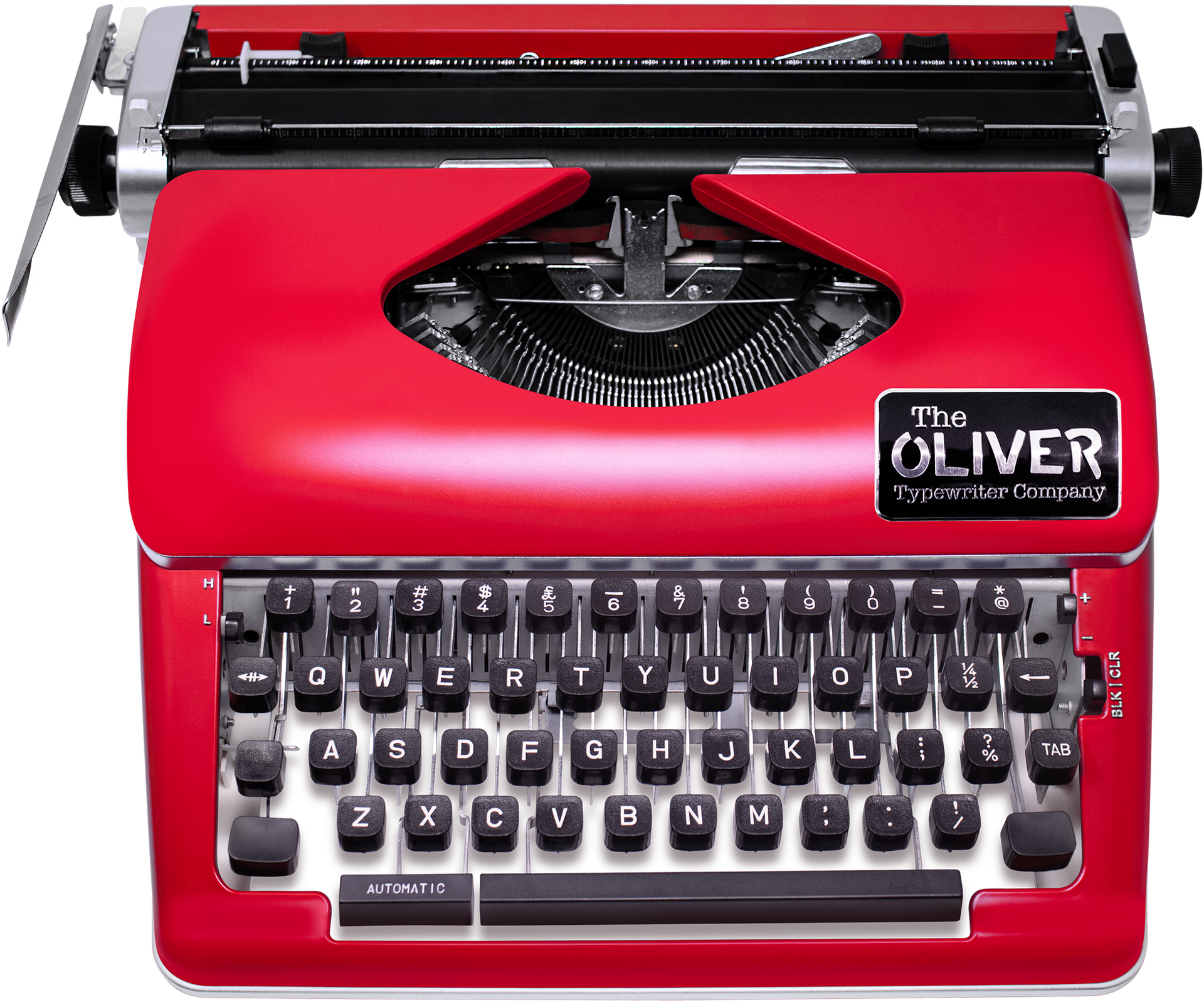 The Oliver Typewriter Company Legacy Manual Typewriter, Red